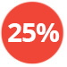 25%